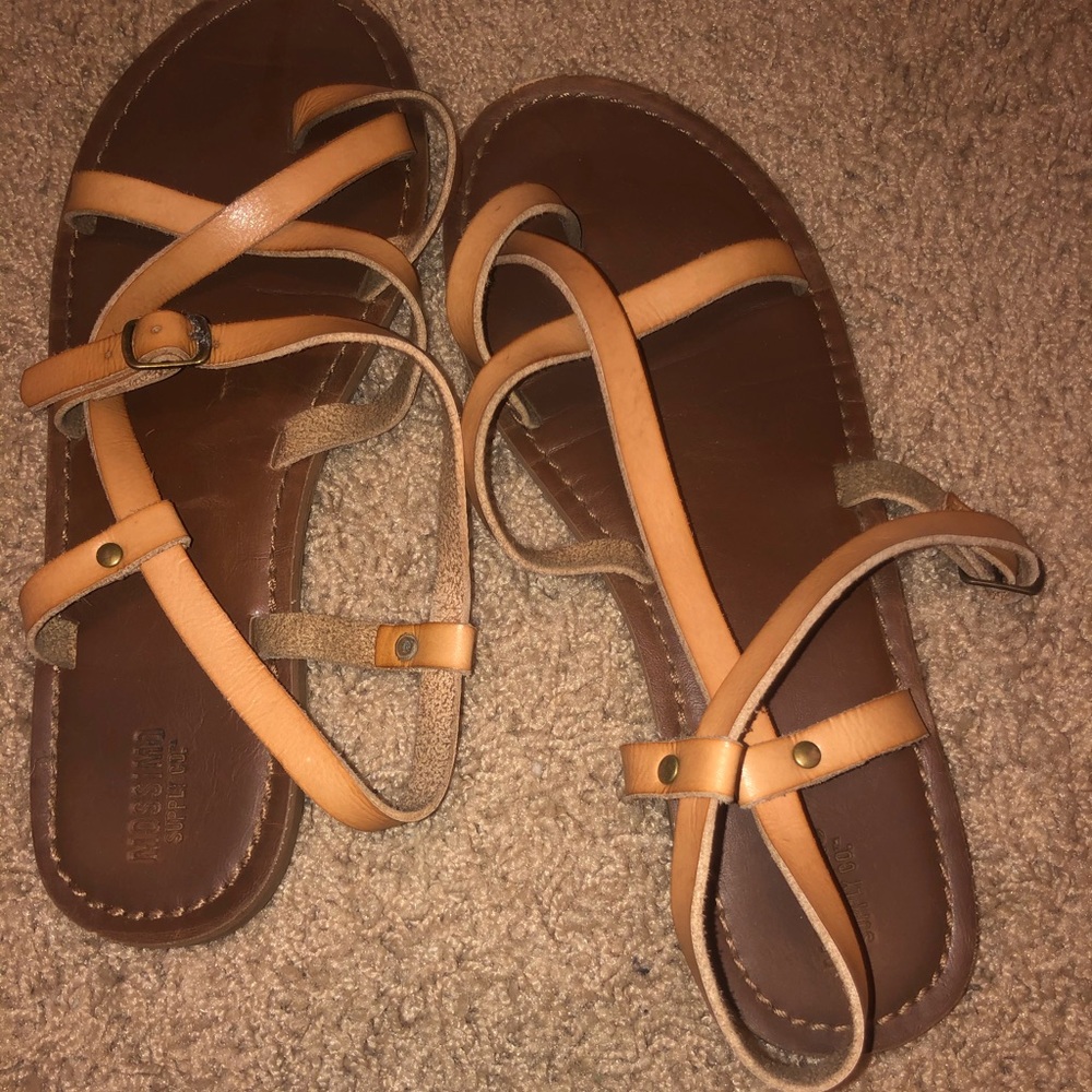 Mission Supply Co sandals size 8